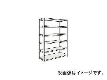 トラスコ中山/TRUSCO M2型軽中量棚 1460×450×H2100 6段 単体 NG M27546 NG(5068657) JAN：4989999729634