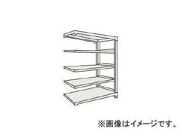 トラスコ中山/TRUSCO M2型軽中量棚 1760×300×H2100 5段 連結 NG M27635B NG(5090334) JAN：4989999729702