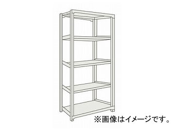 トラスコ中山 M3型中量棚 1800×471×H2100 5段 単体 NG M37655 NG(5061741) 家具、インテリア-オフィス家具-工場、物流施設家具