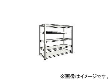 トラスコ中山/TRUSCO M5型中量棚 1500×921×H2100 5段 単体 NG M57595 NG(5064384)  JAN：4989999735659 :439001830:オートパーツエージェンシー - 通販 - Yahoo!ショッピング  novanlord.com | novanlord.com