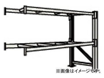 トラスコ中山/TRUSCO 重量パレット棚2トン2300×900×H2500連結 2段 2D25B23092B