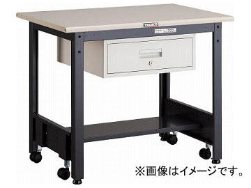 トラスコ中山/TRUSCO CFWS型作業台 900×600×H740 1段引出付 CFWS0960F1(2893657) JAN：4989999815870