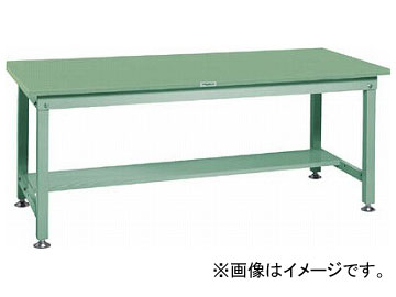 トラスコ中山/TRUSCO SHW型作業台 1500×900×H740 SHW1509 GN(2409291) JAN：4989999641943