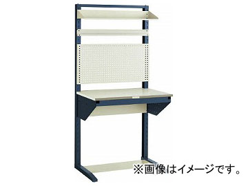 トラスコ中山/TRUSCO ライン作業台 片面 パネル・棚板型 W1200 ULRT1200B(2851342) JAN：4989999650600