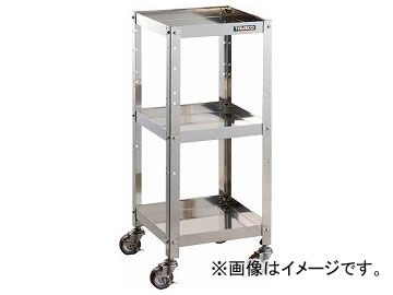 トラスコ中山/TRUSCO クリーンラビット 75φウレタン車SUS金具 CRB933SU(3933547)