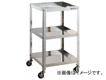 トラスコ中山/TRUSCO クリーンラビット 75φ導電車SUS金具 CRB953SD(4086571)