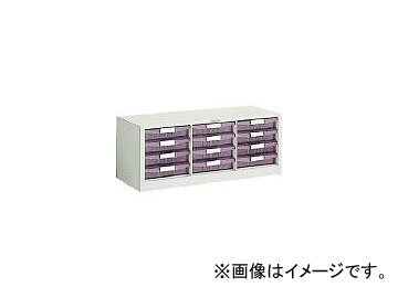 トラスコ中山/TRUSCO 横型バンラックケース 792×311×H314 引出×12 WUN12AW(5118727) JAN:4989999631999