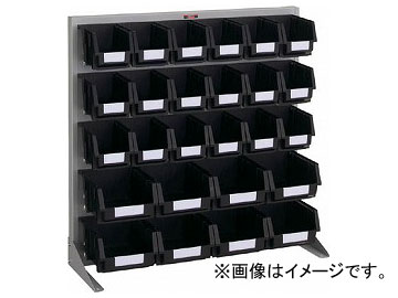 トラスコ中山/TRUSCO 導電性パネルコンテナラック 卓上型 コンテナ中×18 大×8 T0923NE SV(3526631) JAN：4989999824438