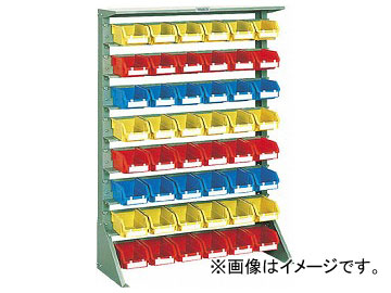 トラスコ中山/TRUSCO 重量コンテナラック H1265 T2×48 U1208(5079292) JAN：4989999668612
