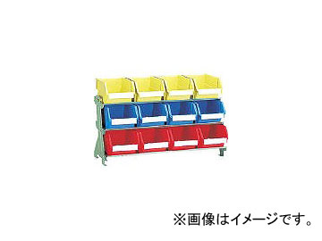 トラスコ中山/TRUSCO 片面卓上型コンテナラック H405 T5×12 UJ430(5079233) JAN：4989999002478