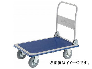 トラスコ中山/TRUSCO ドンキーカート 固定式空気入タイヤ1225×775 502NAR(4145593) JAN：4989999187991