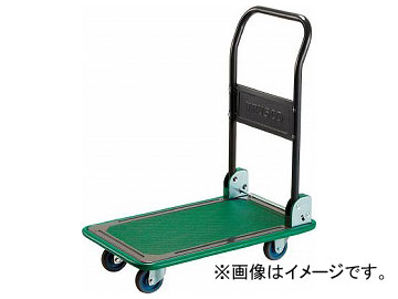 トラスコ中山/TRUSCO ハイグレード台車 固定式 エアキャスター仕様 740×460 108EBNAC(4163427) JAN：4989999212389