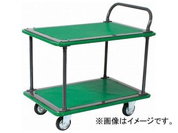 トラスコ中山/TRUSCO ハイグレード運搬車 2段片袖型 946×646 304EBN(3364241) JAN：4989999013122