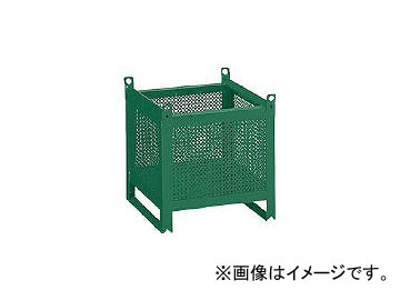 トラスコ中山/TRUSCO ミニカーゴ パンチング型 600×600×H600 VJ602(5168741) JAN：4989999676341