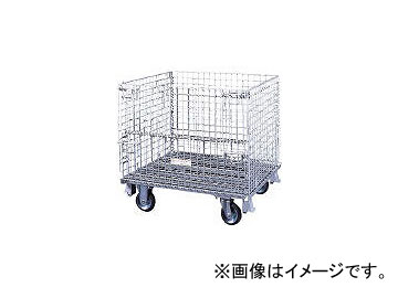 サンキン/SANKIN メッシュパレット 150mmキャスター付 SCS4S