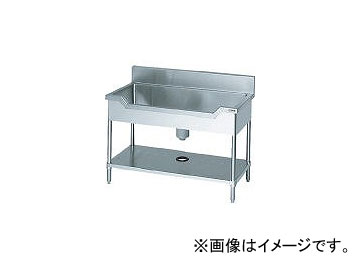 マルゼン/MARUZEN 舟型シンク1500×600×800(ホース付) BSF1156【公式通販】