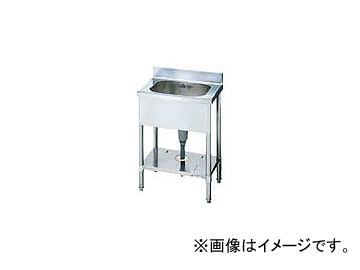 リクシル/LIXIL サンウェーブ 一槽流し台 600×450×800 S1SN060A0B