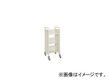 日本ファイリング/NIPPONFILING ブックトラックBT3L型片面傾斜3段ミニH1175×500 BT3L952T