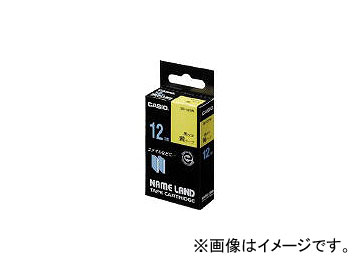 カシオ計算機/CASIO ネームランド用カートリッジ 12mm XR12WE(22705) JAN：4971850123613