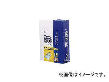 アイリスオーヤマ/IRISOHYAMA ラミネーターフィルムA3サイズ(100ミクロン) 500枚入 LZA3500(4130723) JAN：4905009498635