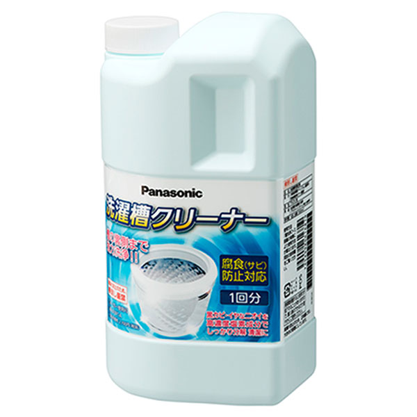 パナソニック 洗濯槽クリーナー 1500ml 縦型洗濯機用 洗濯槽の黒カビ＆汚れ対策に！ N-W1A｜apagency