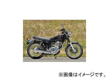 2輪 オーヴァーレーシング SSメガホンマフラー P042 0979 ヤマハ SR400(FI) :425851820:オートパーツエージェンシー