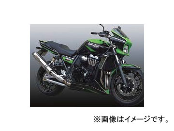 2輪 テックサーフ マフラー(スポーツ) ZEEX S/O P040 3572 ポリッシュチタン カワサキ ZRX1200 ダエグ 2009年 :425859160:オートパーツエージェンシー