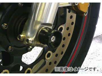 2輪 アグラス フロントアクスルプロテクター ファンネル 品番：P043-6961 ブルー ホンダ CB1300SF SC54 2003年〜2009年 JAN：4548664239153