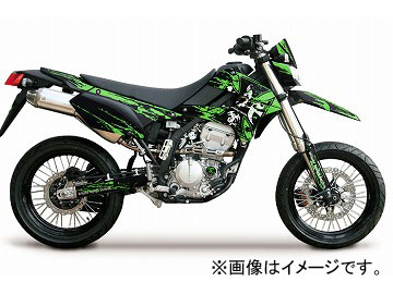 2輪 MDF ブラッディシュラウド 品番：P049-9013 グリーン カワサキ ディートラッカー X 2008年〜 JAN：4580394144611