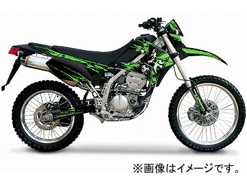 2輪 MDF ブラッディコンプリート 品番：P049-9036 緑であること カワサキ KLX250 2008年〜 JAN：4580394144529 バイク-外装パーツ