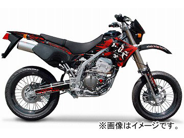 2輪 MDF ブラッディシュラウド 品番：P049-8838 レッド カワサキ ディートラッカー 2004年〜2007年 JAN：4580394144918