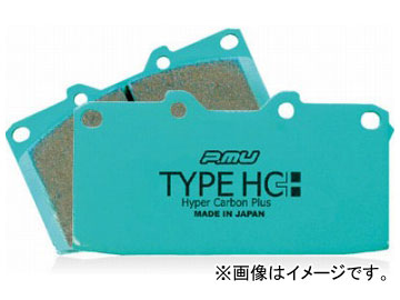 プロジェクトミュー TYPE HC+ ブレーキパッド F300 フロント ホンダ シビック FD2 Type-R FRONT：bremboキャリパー 2000cc 2007年03月〜