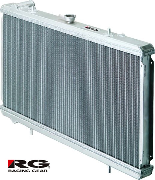 レーシングギア(RG) パワーラジエター 日産 シルビア/180SX PS13/RPS13 SR20DET MT TYPE-A2(アルミ幅広2層) RKH020252 | 