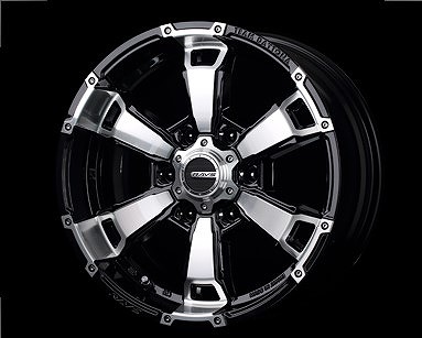 レイズ DAYTONA FDX G6 ホイール ブラック/ダイヤモンドカット