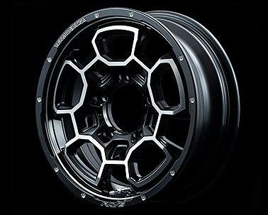 レイズ DAYTONA NTD.5 ホイール セミグロスブラック/ディスク 