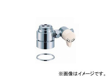 三栄水栓/SANEI シングル混合栓用分岐アダプター B98-A JAN：4973987139000