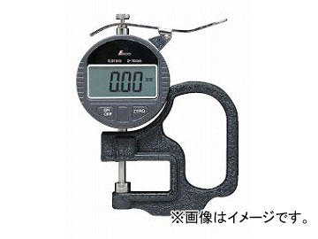 シンワ測定 デジタルシックネスキャリパー A 0.01mm/10mm ハンドル付 73746 JAN：4960910737464