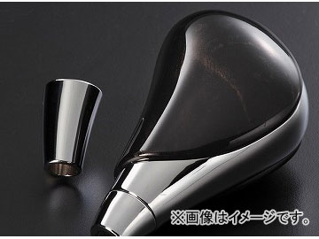 シルクブレイズ 超同色 シフトノブ マホガニー調黒木目 トヨタ ヴェル