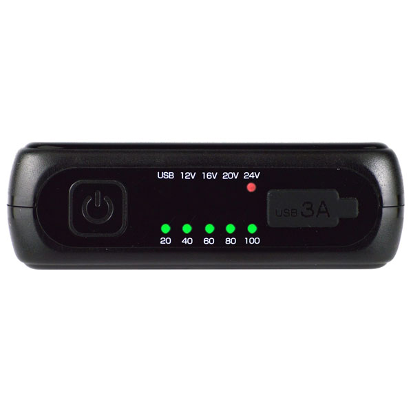 GB-POWER® ファン付きウェア用 24V出力バッテリー GB424 GB-POWER ファン付きウェア用デバイス バッテリー24V+ファン24V