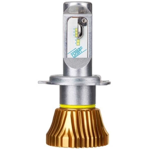 �X�t�B�A���C�g(Spherelight) LED�w�b�h���C�g RIZING2 3200K H4 Hi/Lo �o�C�N�p SRBH4032-02 2��