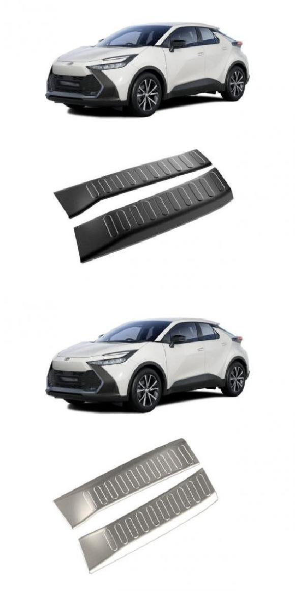 �K�p: �g���^ CHR C-HR 2024 2025 �C���i�[ ���A �g�����N �h�A �V�� �G�b�W �X�`�[�� �u���b�N�E�X�`�[�� �V���o�[ SR-AA-0688