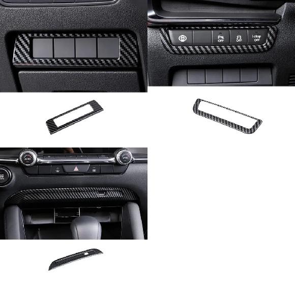 �K�p: MAZDA3 �A�N�Z�� 2019-2022 2023 ABS �E�C���h�E �X�C�b�` �{�^�� �������[ �{�^�� �J�o�[�`�Z���^�[ USB �p�l�� SR-AA-3529