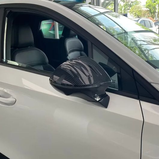 適用: MG 4 MG4 EV ムーラン 2022 2023 2024 エクステリア アクセサリー バックミラー ミラー カバー トリム ドア リア ビュー ミラー SR-AA-3534_6