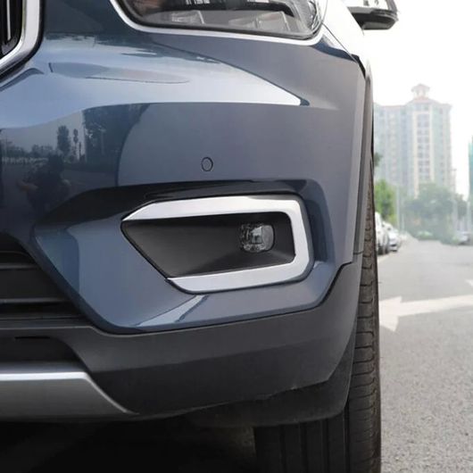 適用: ボルボ/VOLVO XC40 XC 40 2019 2020 ABS クローム フロント フォグライト カバー トリム ヘッド フォグランプ フレーム プロテクター SR-AA-4134_2