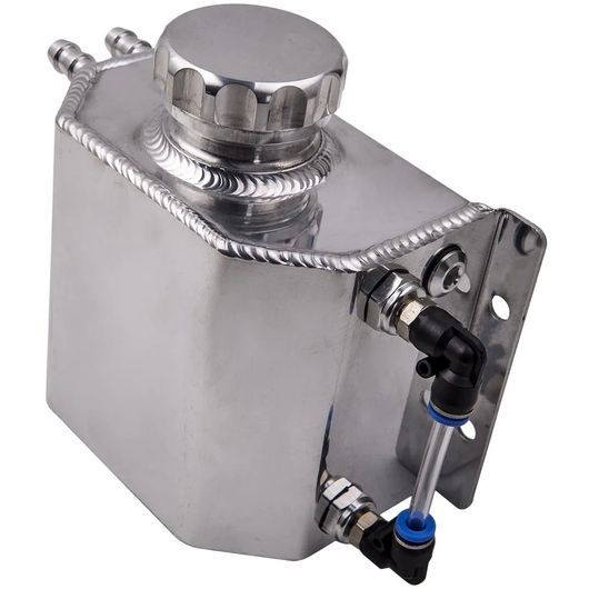 1L ユニバーサル ラジエーター クーラント オーバーフロー ボトル リカバリー ウォーター タンク ボトル W/キャップ SR-BB-2954