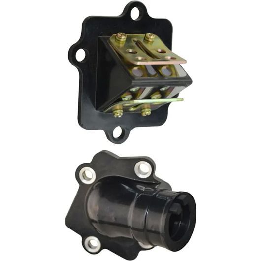 インテークマニホールド & リード バルブ 適用: オートバイ 適用: ポラリス プレデター スクランブラー ジョグ50 ミナレリ ブラック SR-CC-9544_1