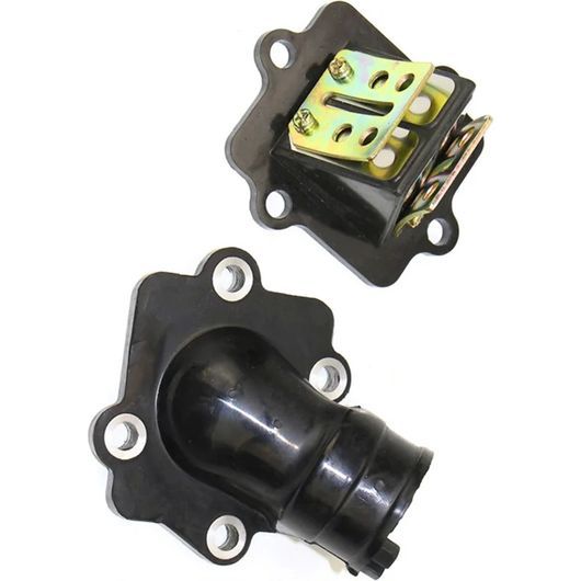 インテークマニホールド & リード バルブ 適用: オートバイ 適用: ポラリス プレデター スクランブラー ジョグ50 ミナレリ ブラック SR-CC-9544_3