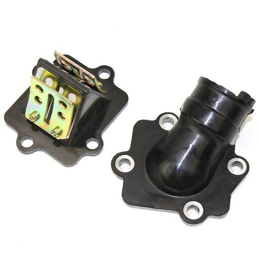 インテークマニホールド & リード バルブ 適用: オートバイ 適用: ポラリス プレデター スクランブラー ジョグ50 ミナレリ ブラック SR-CC-9544_5