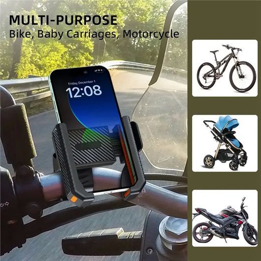 適用: 電動 スクーター マウンテン バイク オートバイ バッテリー-パワード 車両 コンパチブル ショック-レジスター 電話 マウント 適用: SR-DD-0245_5