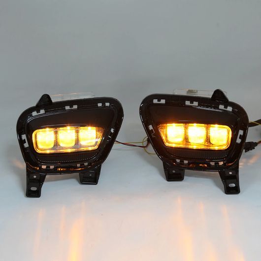 適用: 起亜 ソネット 2020 2021 2022 LED デイタイムランニングライト 防水 ABS 12V DRL ランプ SR-DD-0750